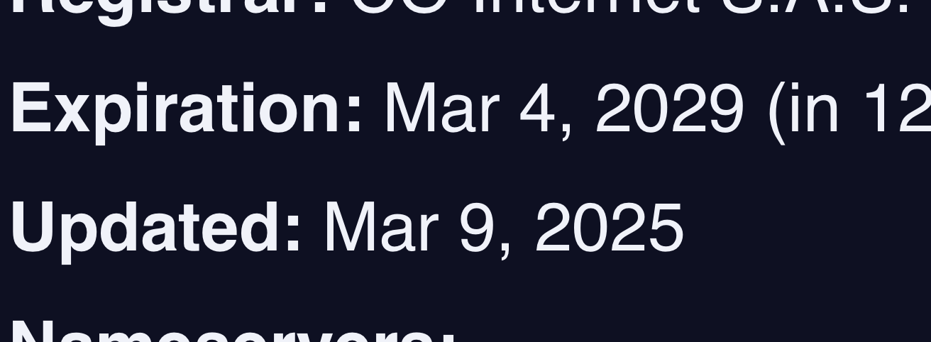 Vencimiento de dominio Imagen