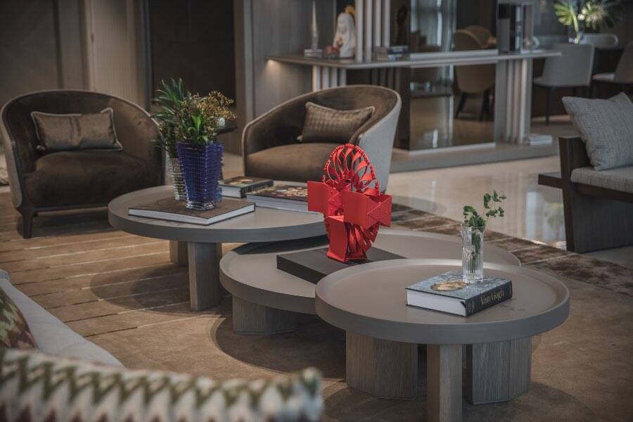 Comedor Rinovatto en madera y tonos neutros